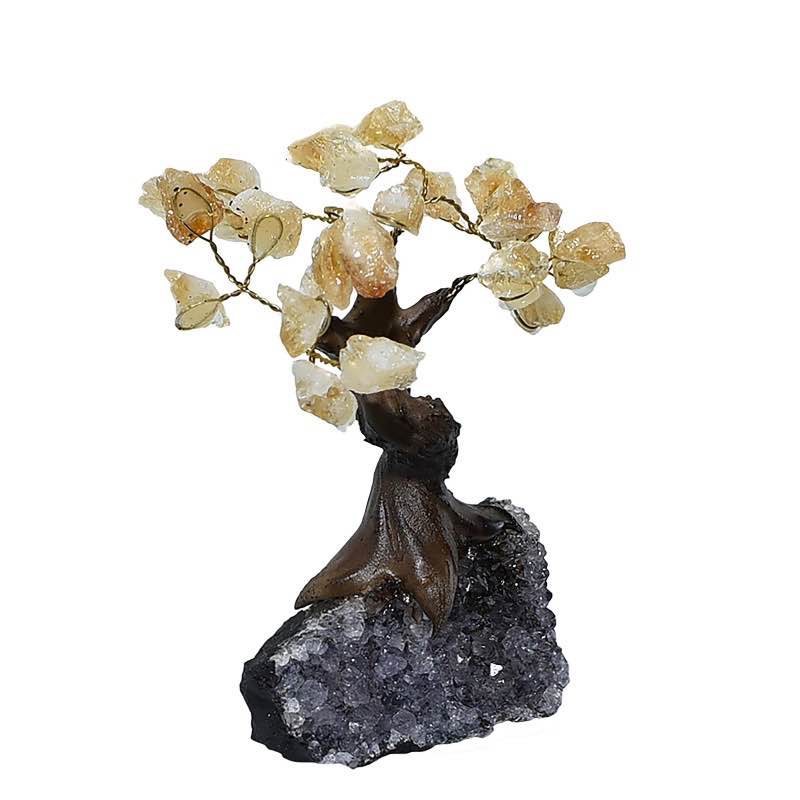 Gemstone Bonsai Tree, Small (Citrine)